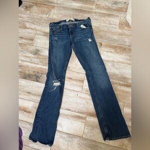 Hollister Dark Blue Boot Cut Jeans